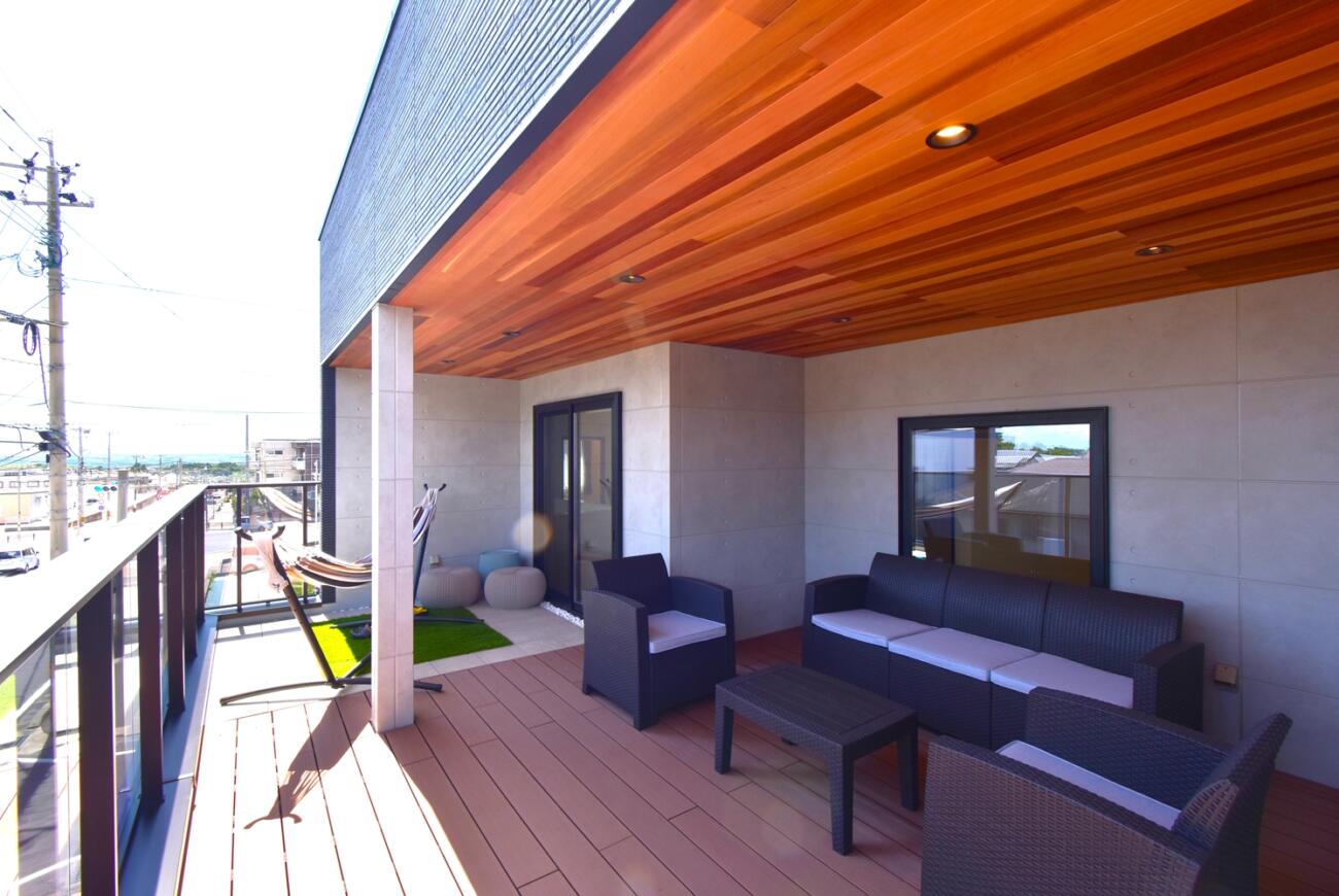 鹿児島市吉野町でMODELHOUSE見学会　広々バルコニーで「ベランピング」が楽しめる！　アウトドアリビング体験会実施中！ | 万代ホーム