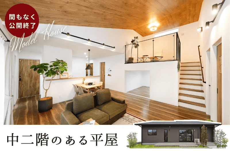 鹿児島市吉野町の中二階を楽しむ平屋モデルハウス　３/３㊐で公開終了！ | センチュリーハウス