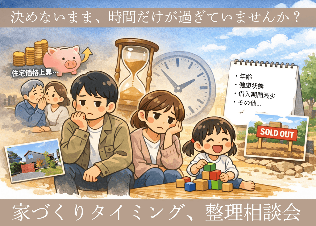 鹿児島市城山町と家づくりのタイミング整理相談会（2026/08/01〜2026/08/02） | 株式会社綿半林業